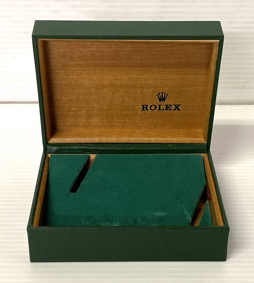 ★☆レア 純正 ROLEX ロレックス クレーター アンティーク 時計ケース 外箱シール有 62510 当時の英語版冊子付き 1986年 箱 705☆★_画像2