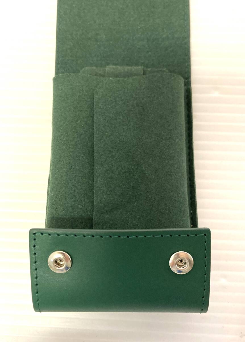 **⑤ beautiful goods original ROLEX Rolex for watch mobile case box attaching watch case green clock inserting travel case preservation case storage case **