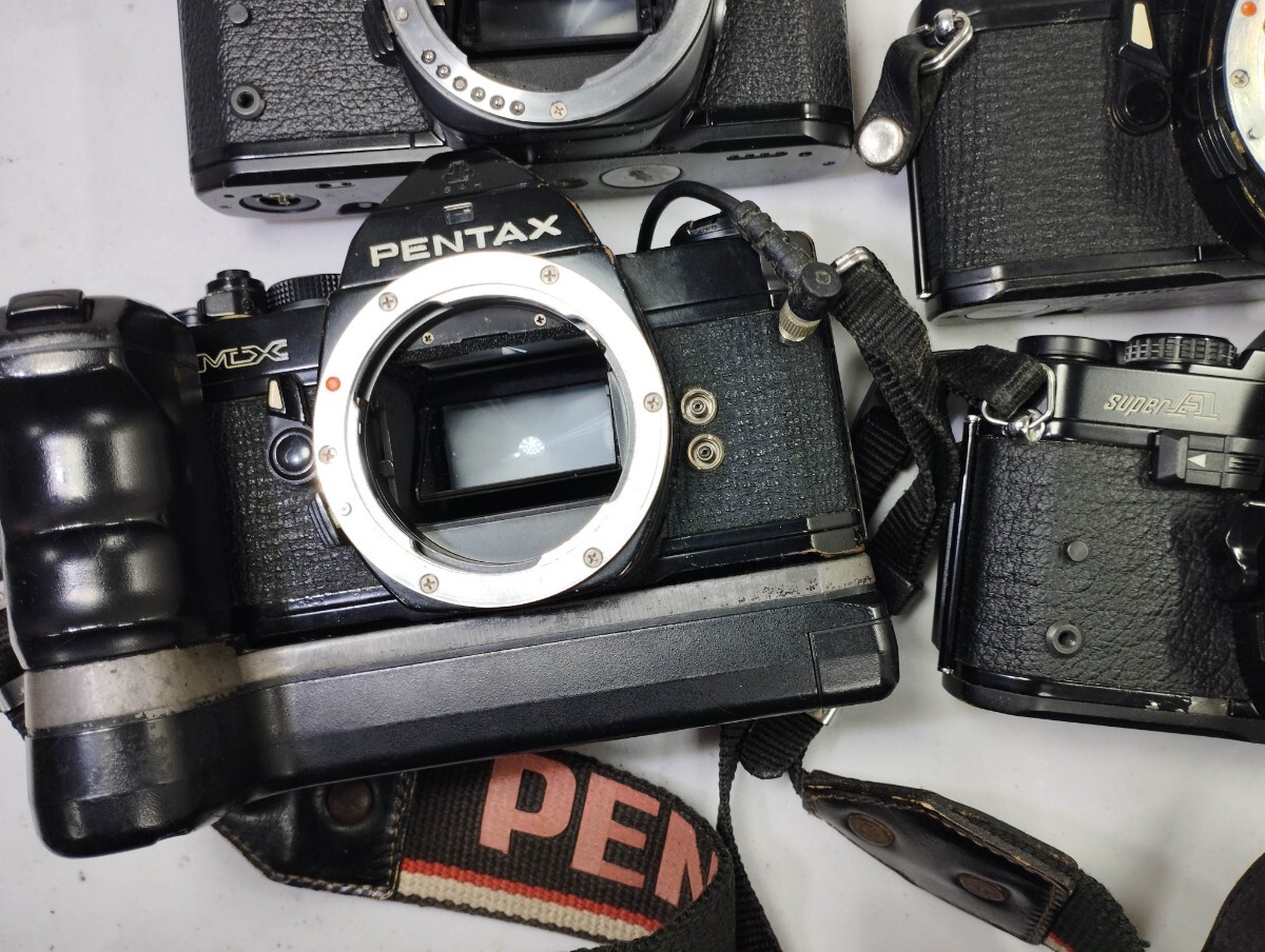 【リサイクル】 PENTAX ME PENTAX MX SuperA フィルムカメラまとめてジャンク品 ペンタックス 1円スタート売り切り昭和レトロカメラ_画像3