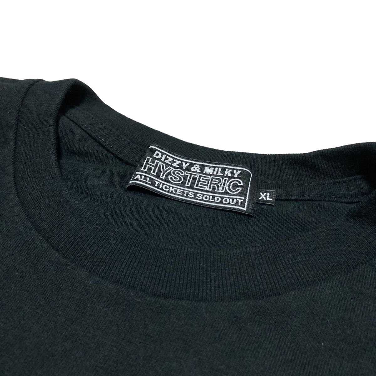 ヒステリックグラマー Tシャツ ヒスガール ロゴ HYS バック ヒステリックグラマー Tシャツ ヒスガール ロゴ HYS バック