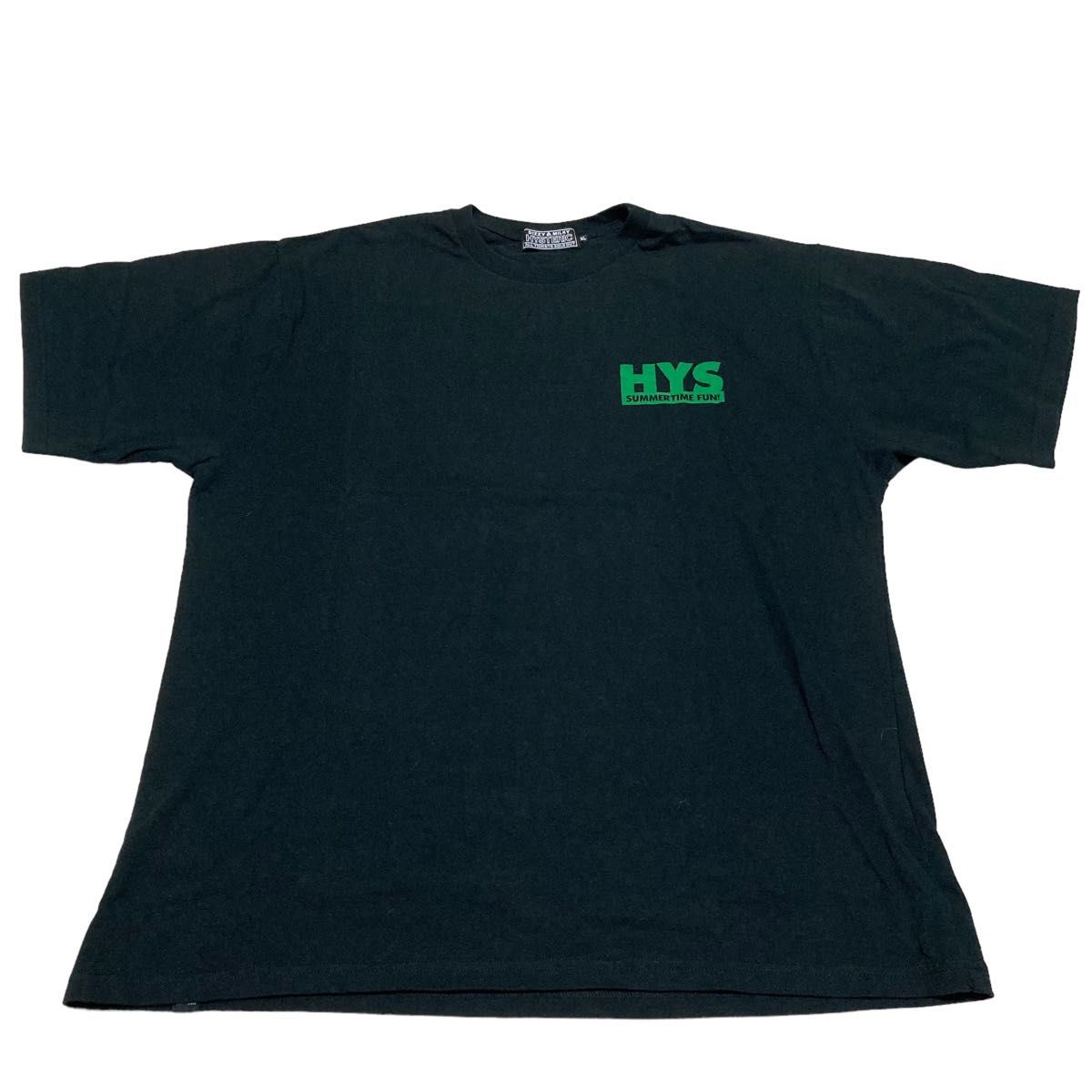 ヒステリックグラマー　Tシャツ　ヒスガール　ロゴ　HYS バックプリント　XL  黒 ブラック　ヒステリックウーマン　ワンポイント