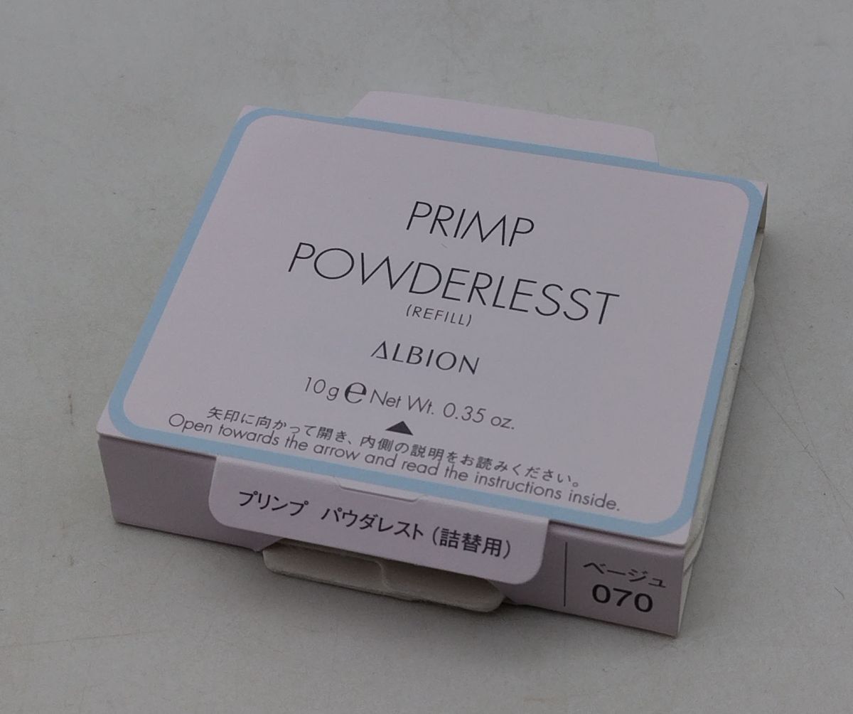 h* new goods Albion pudding p powder rest 070 fan te packing change for *2