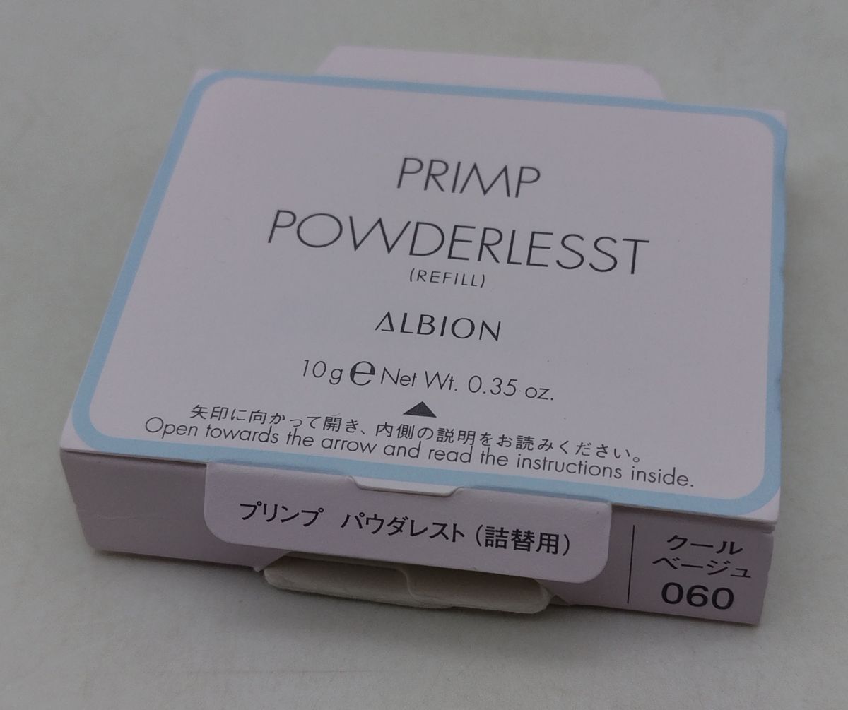 S* new goods Albion pudding p powder rest 060 fan te packing change for *