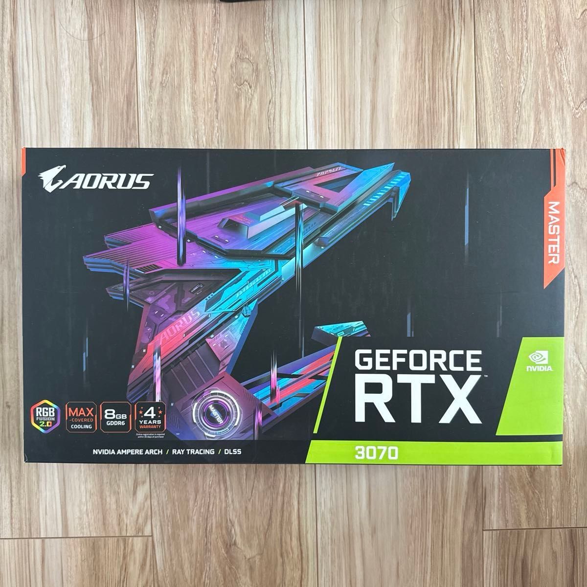 【動作確認済】GeForce RTX 3070 GIGABYTE AORUS Master