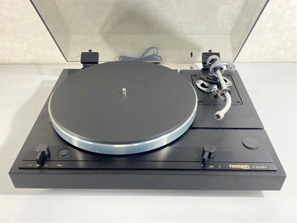 n6336 動作品 THORENS TD320 MKIII TD-320 MK3 オートリフトアップ レコードプレーヤー SME 3009 S2 improved 搭載 ゴムベルト付_THORENS TD320MKIII