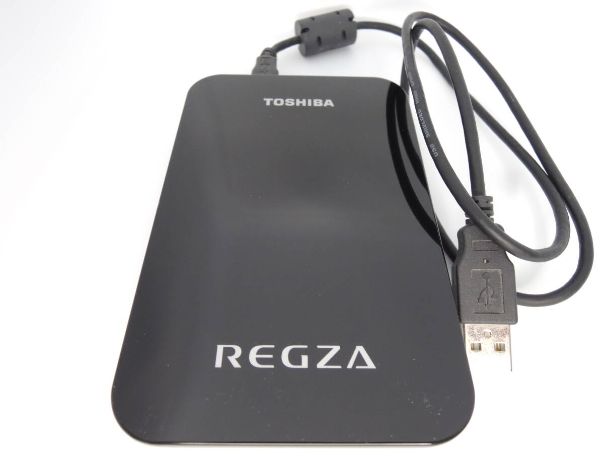 東芝 USB-HDD1 HDDR320E03T TOSHIBA REGZAロゴ 320GB 中古_画像1