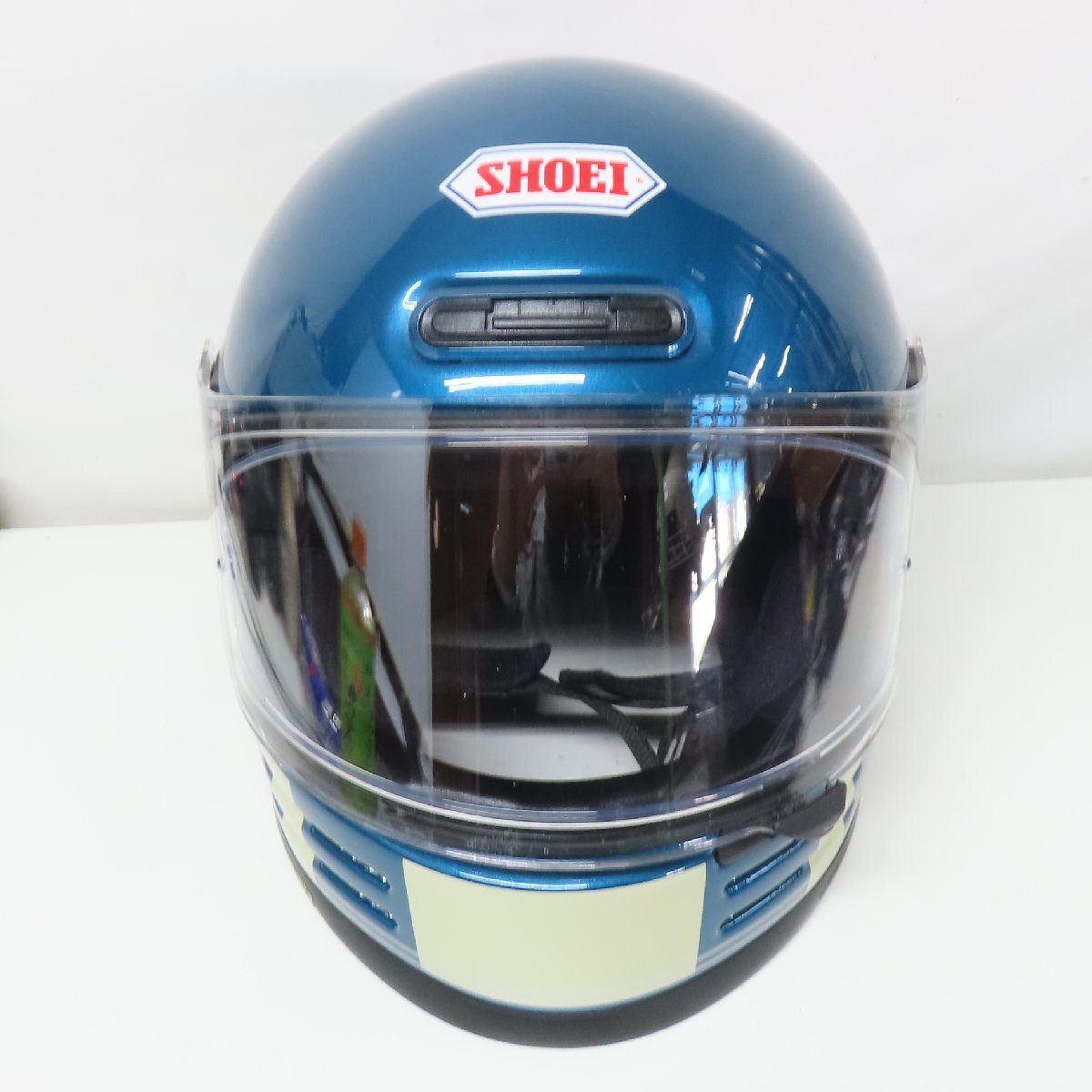 【中古美品】SHOEI ショウエイ Glamster RESURRECTION グラムスター リザレクション フルフェイスヘルメット XLサイズ 人気 バイク 二輪_画像6