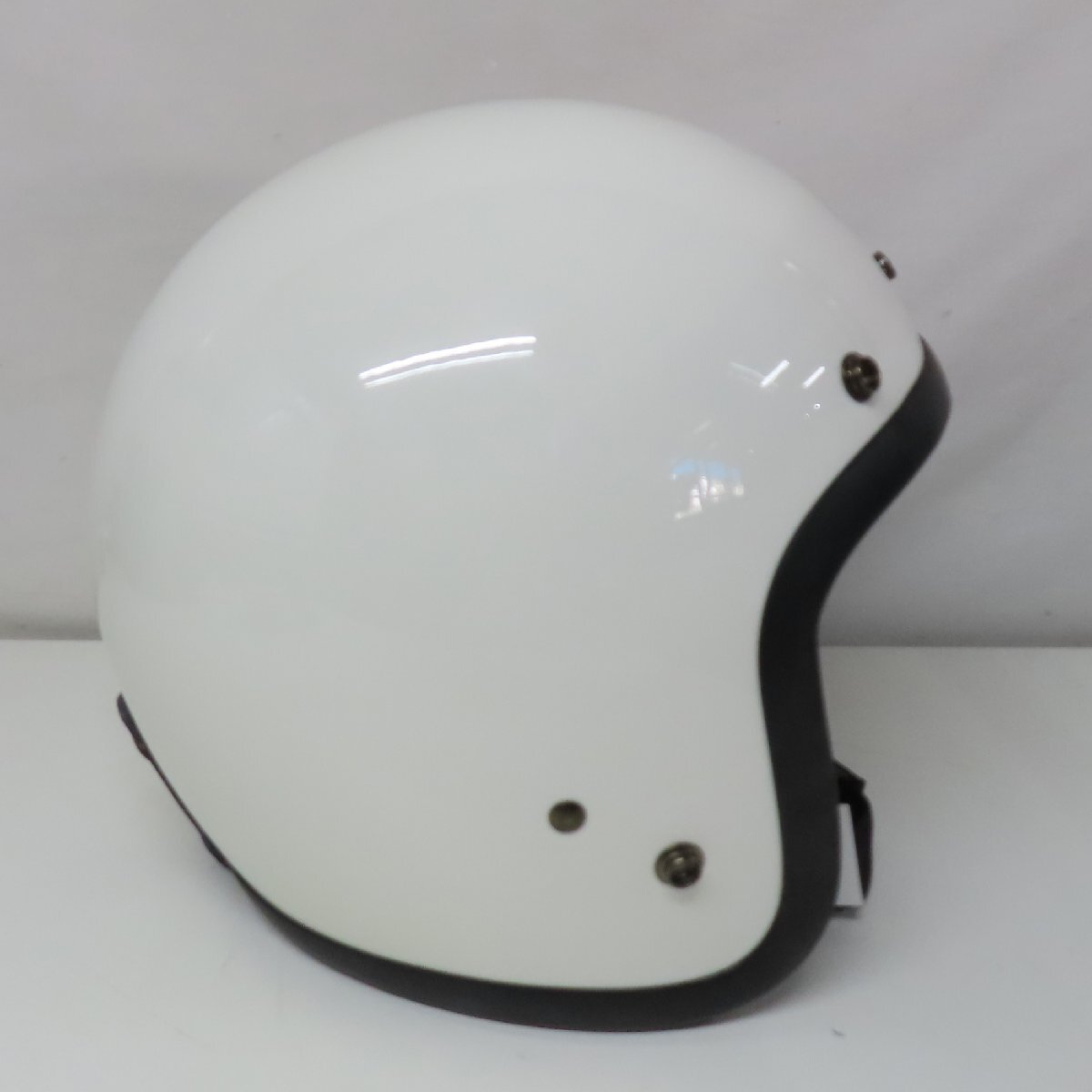 【新品未使用】HONDA ホンダ JUMS-S ジェットヘルメット M/Lサイズ ホワイト バイク 二輪 オートバイ スクーター 原付_画像4