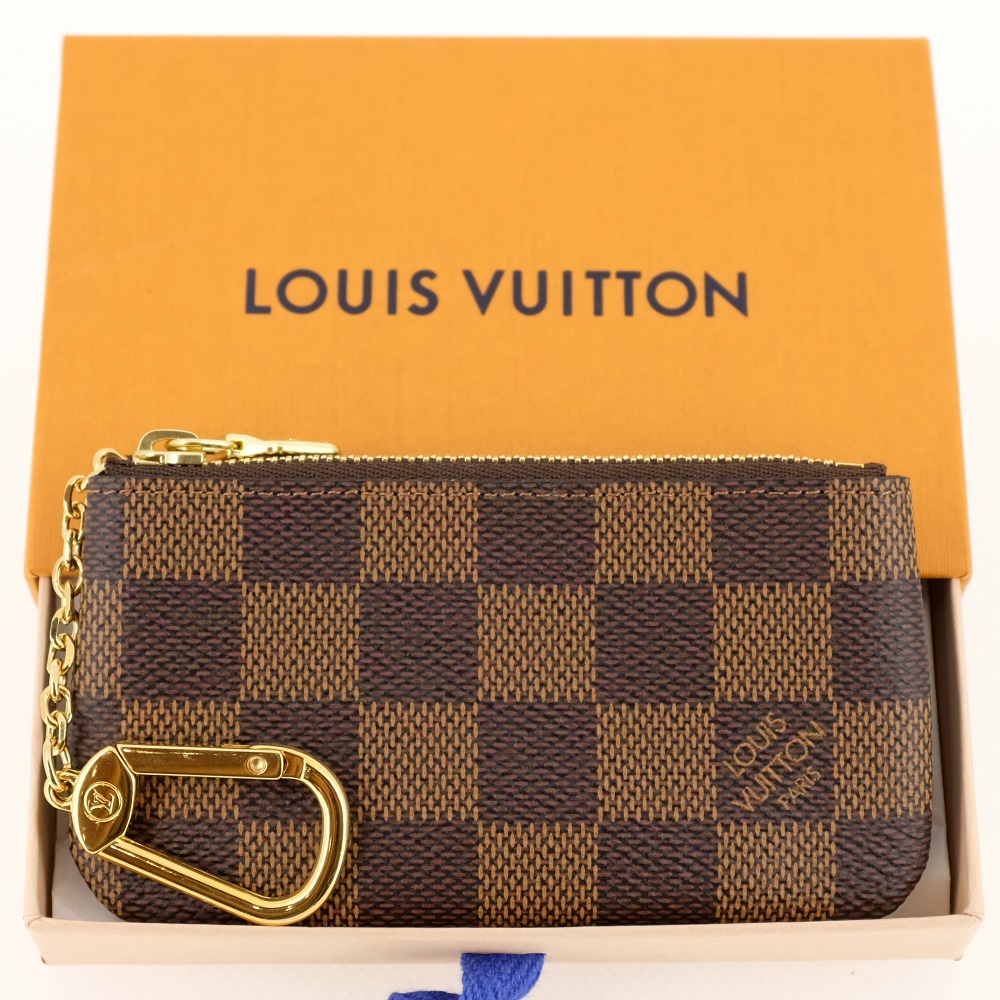 【未使用品】LOUIS VUITTON ルイヴィトン ポシェット・クレ 小銭入れ キーケース コインケース ダミエ N62658_画像2