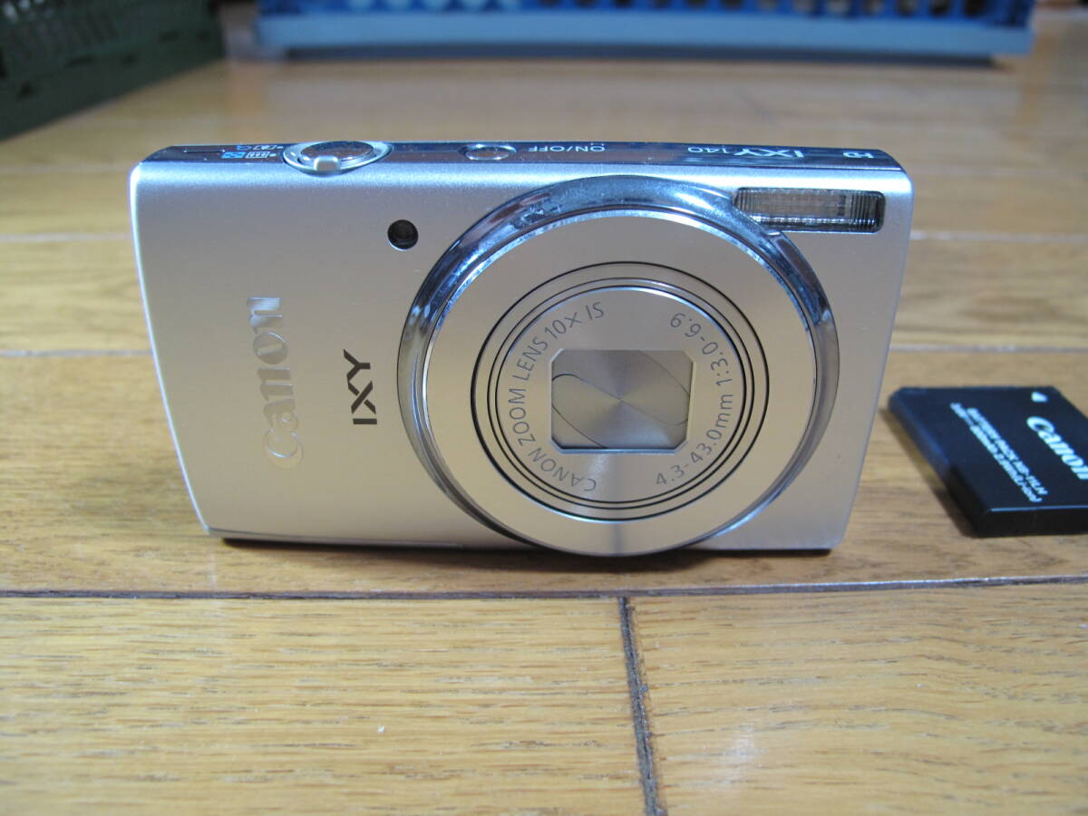 Canon IXY 140 コンパクトデジタルカメラ ※ジャンク扱い 画像左に縦線が入ります。1円スタート☆ 売り切り☆彡 キャノン イクシィ_画像2