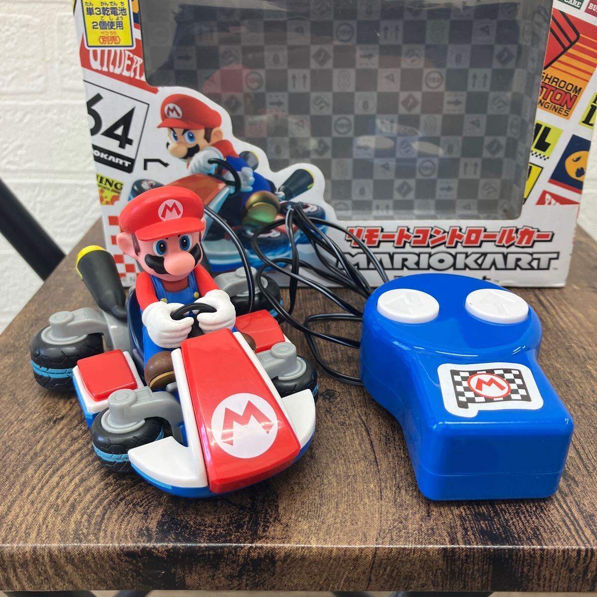 マリオカート リモートコントロールカー 可動品 スーパーマリオ _画像1