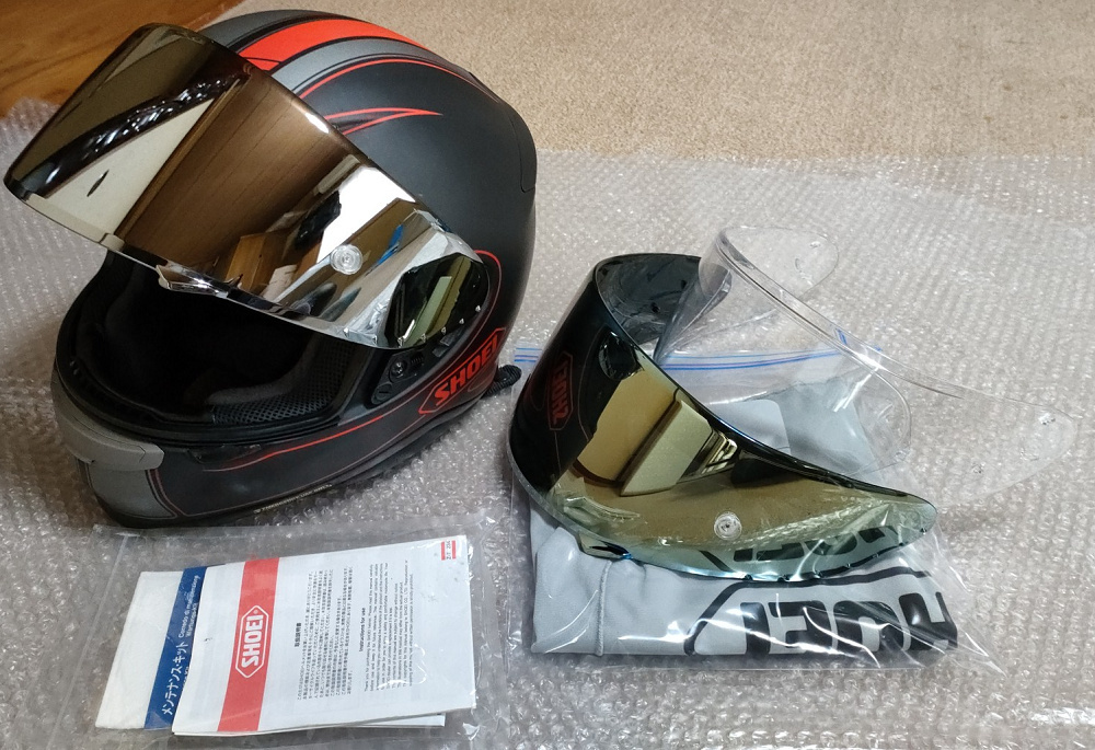 送料無料 新品シールド付き ショウエイ ゼットセブン フラッガー SHOEI Z-7 FLAGGER motorcycle helmet フルフェイスヘルメット バイク _画像1