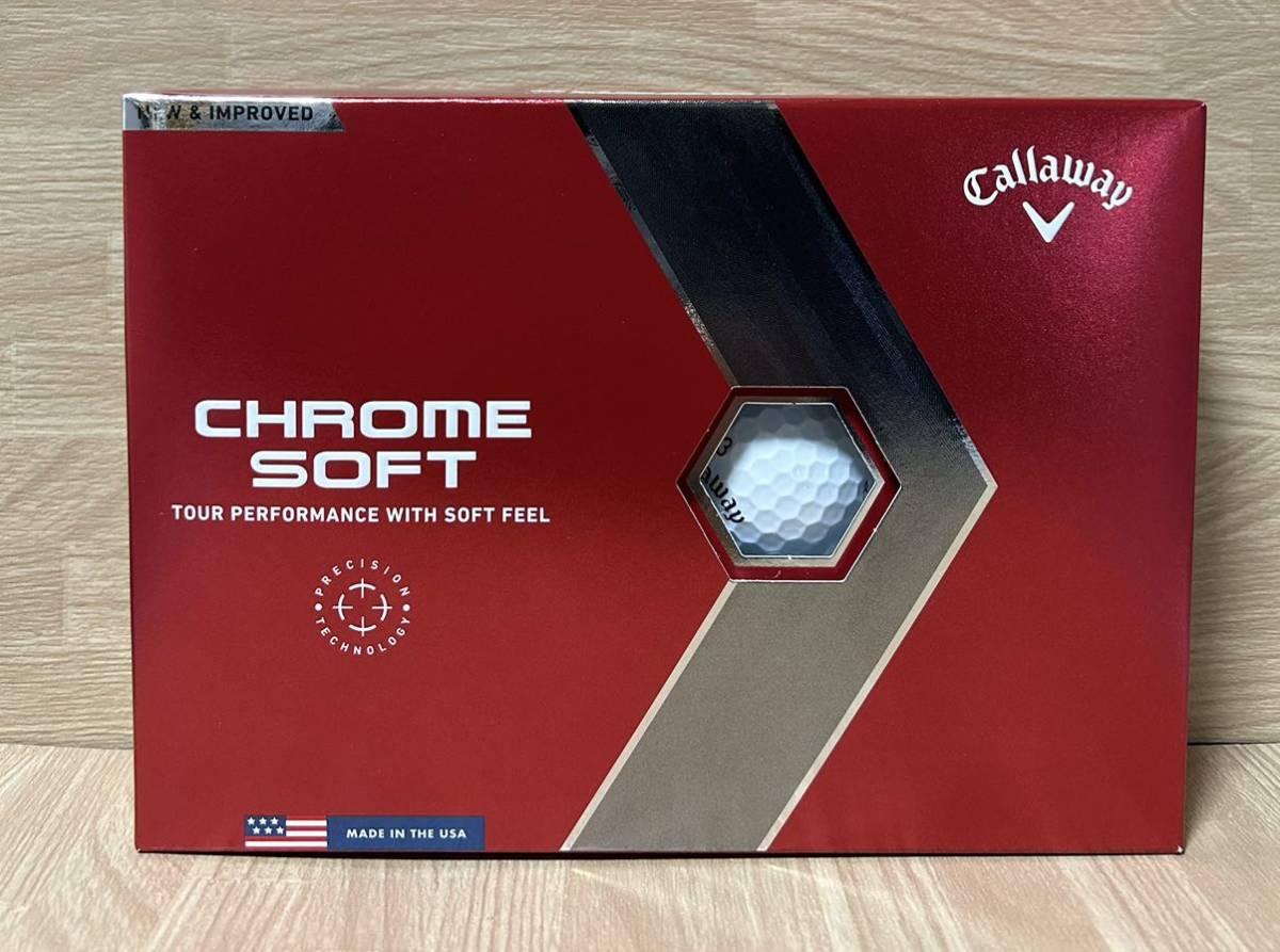 キャロウェイ クロム ソフト CHROME SOFT 公認球 Callaway