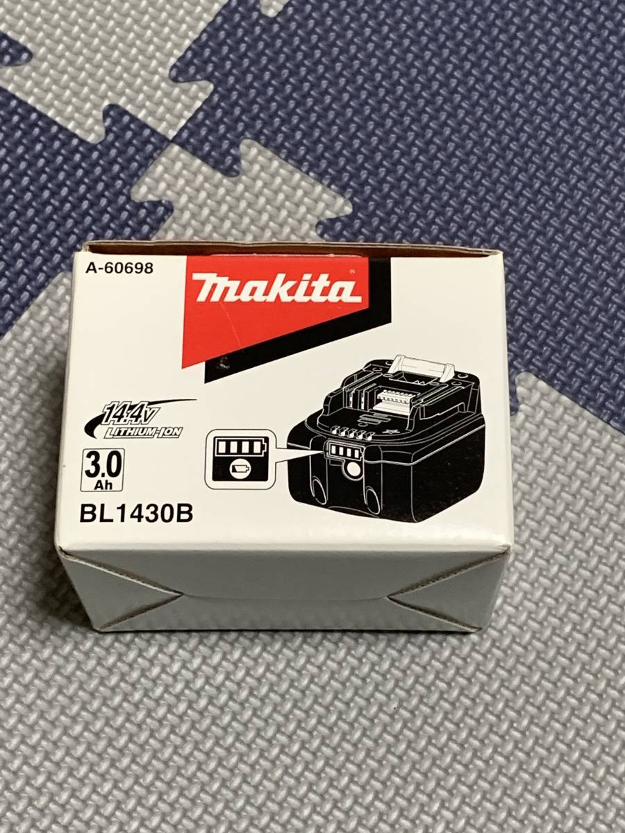 ●○新品/送料込み/（株）マキタ/純正/バッテリ/BL1430B/14.4V-3.0Ah○●の画像1