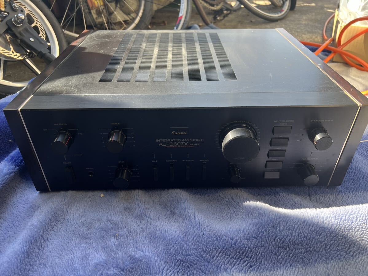  SANSUI サンスイ AU-D607X アンプ 音響機器 オーディオ機器 現状売り切り_画像1