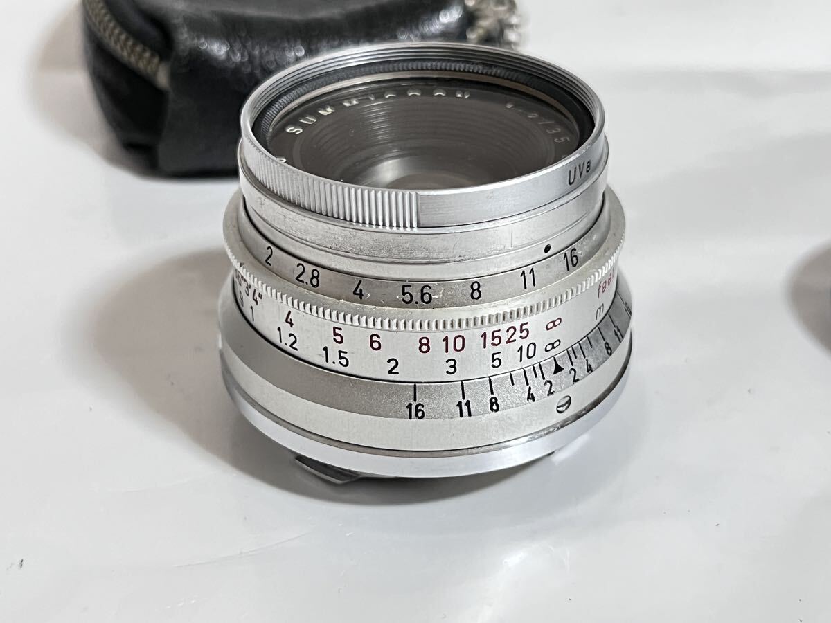 #10 Leica Leica Leitz Summicron 35mm F2 M39 mount Germany made lens 