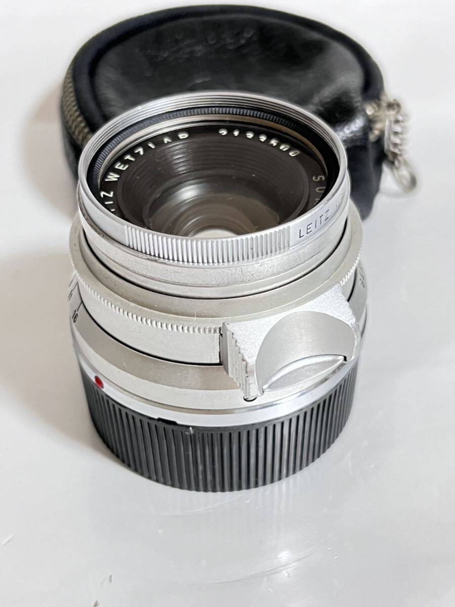 #10 Leica Leica Leitz Summicron 35mm F2 M39 mount Germany made lens 