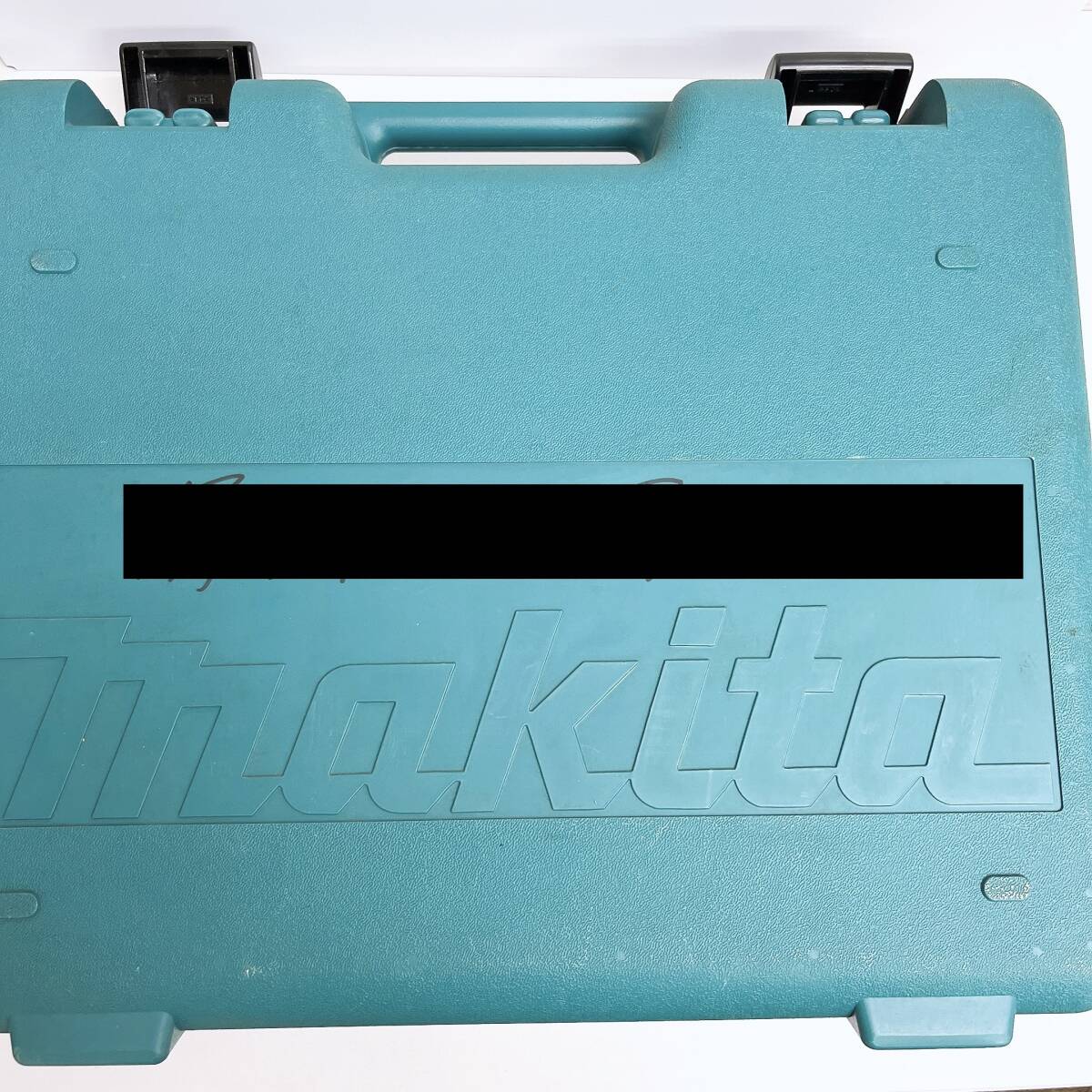 動作確認済み　マキタ　MAKITA　電動ハンマ　モデルHM0810　中古　ケース付き（記名あり）_名前が書いてあります