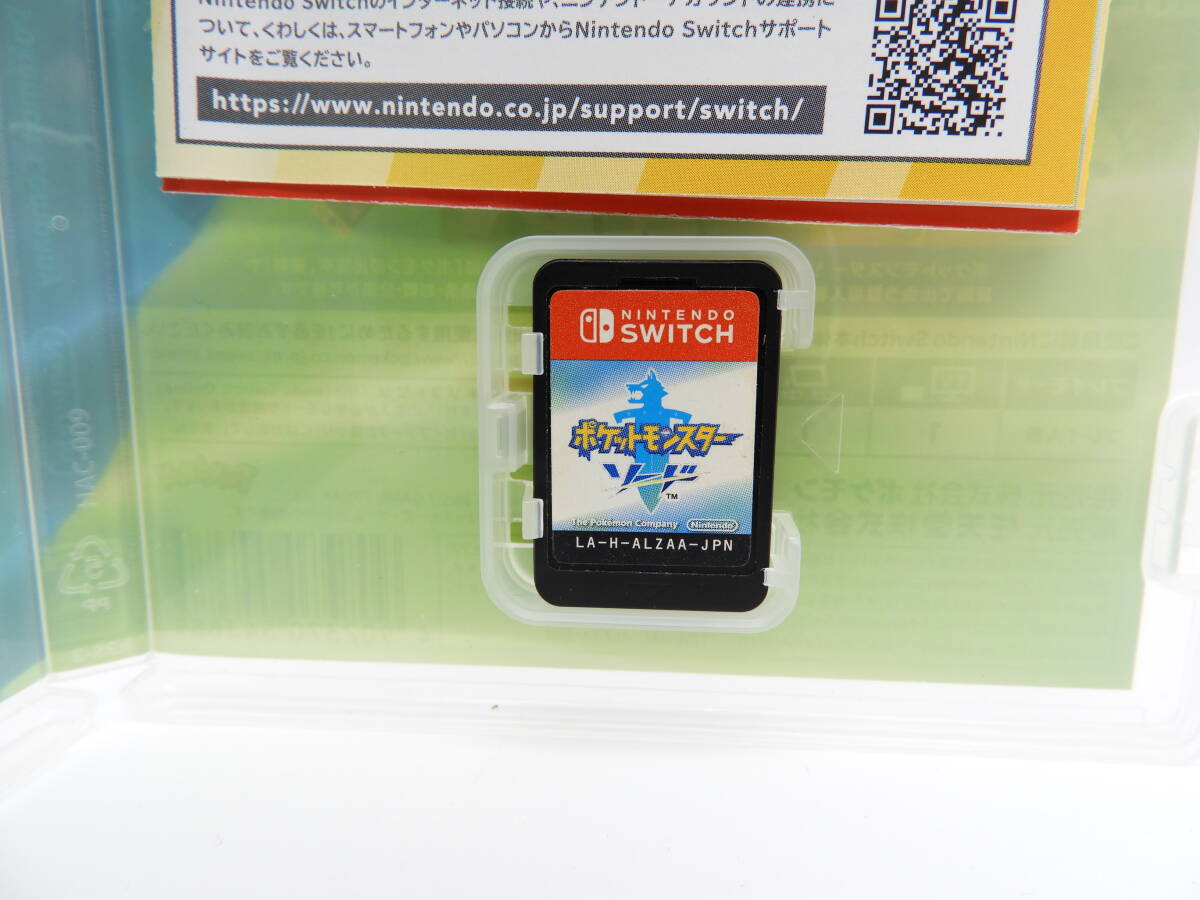 054/G144★中古品★Nintendo Switch★【2点セット】スイッチソフト ポケットモンスター ソード/ブリリアントダイアモンド_画像7