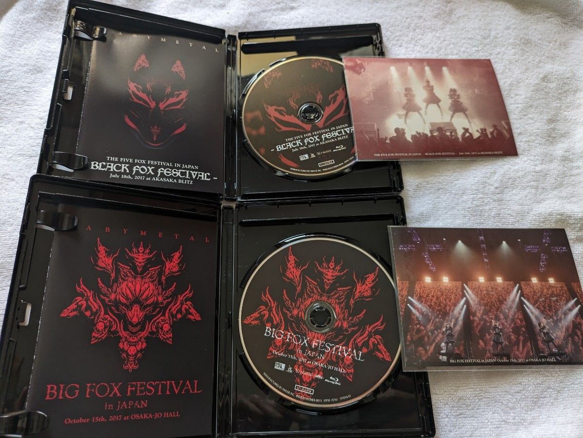 BABYMETAL / THE FOX FESTIVALS IN JAPAN 2017　ポストカード付　Blu-ray