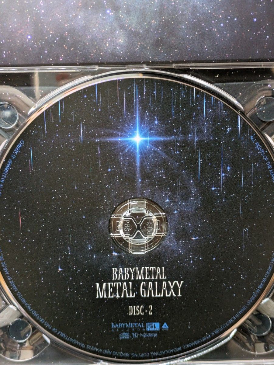 BABYMETAL　METAL GALAXY THE ONE LIMITED EDITION　2CD1DVD　ベビーメタル　
