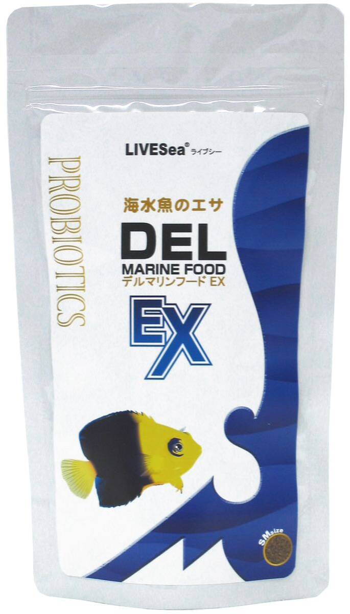 デルフィス ライブシー デル マリンフード EX SMサイズ お得な150gパック 【アクアリウムのある暮らし】熱帯魚 海水魚 サンゴ_画像1