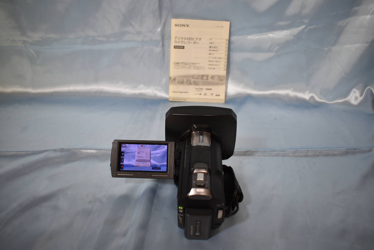 SONY（ソニー）デジタルHDビデオカメラレコーダー HDR-CX720V BATT NP-FV50 2本付き 専用キャリングケース付き（中古品）の画像5