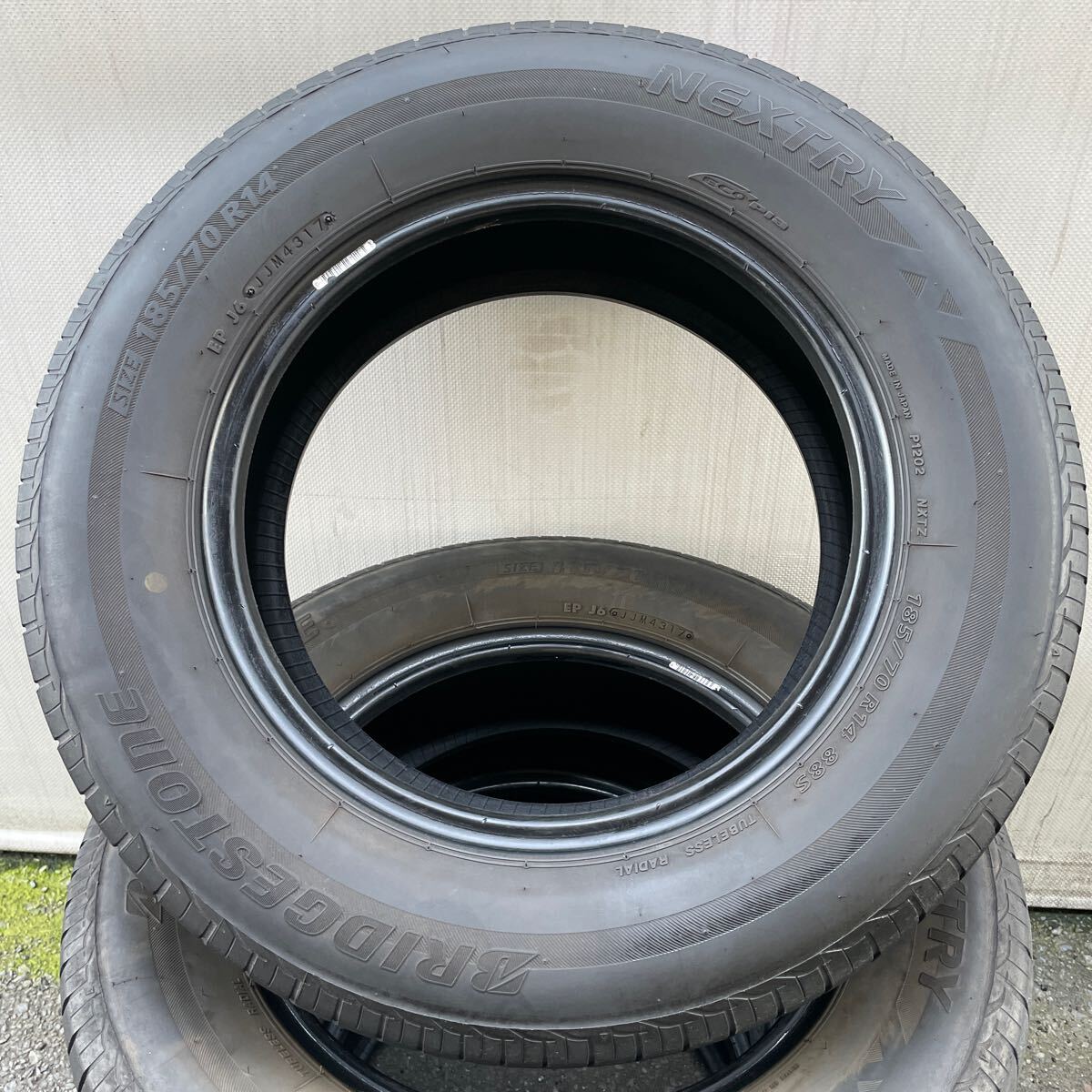 ブリヂストン☆NEXTRYネクストリー☆185/70R14☆4本SET☆国産MADE in ジャパン