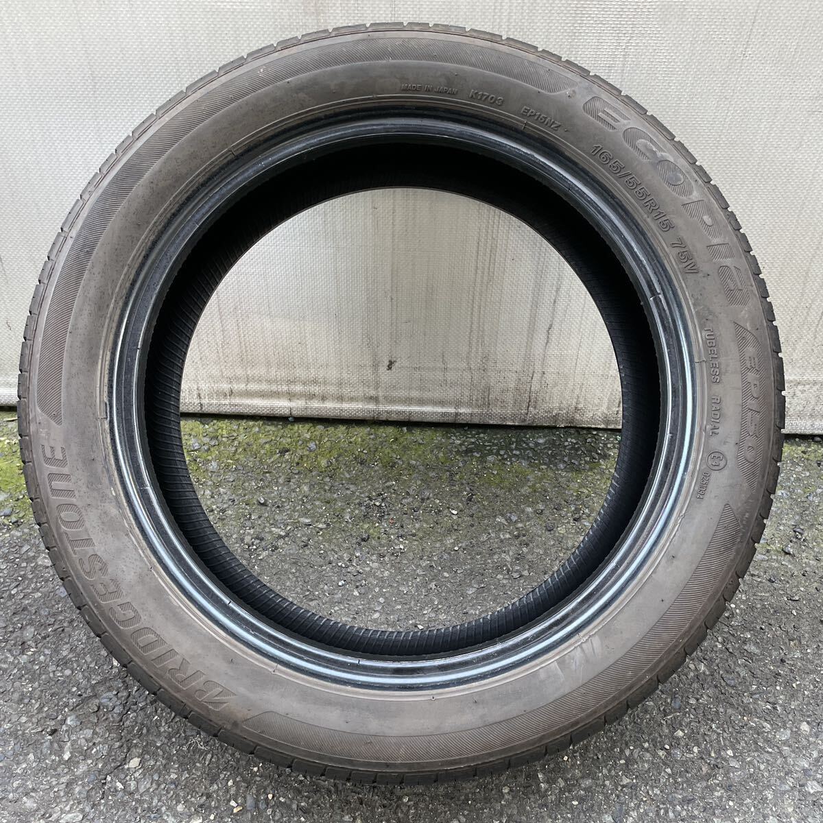 超バリ山.良品☆ブリヂストン ECOPIAエコピア EP150☆165/55R15☆1本のみ☆国産MADE in ジャパンの画像10