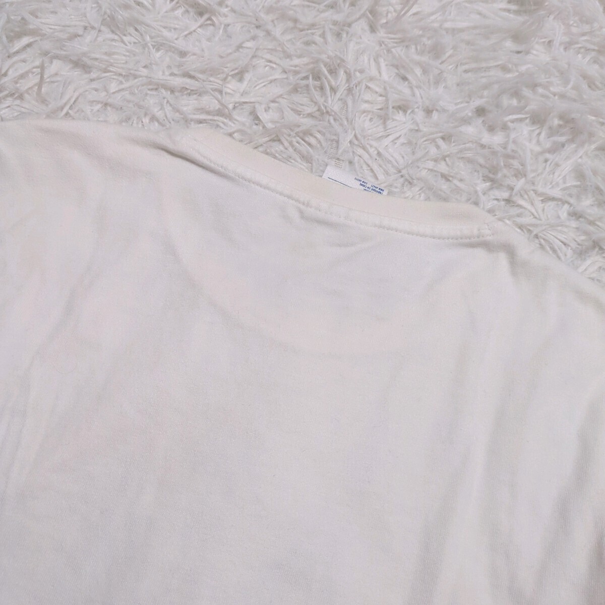 【1円スタート】Reebok　リーボック　半袖　Tシャツ　クレストTシャツ　M　白　メンズ_画像5