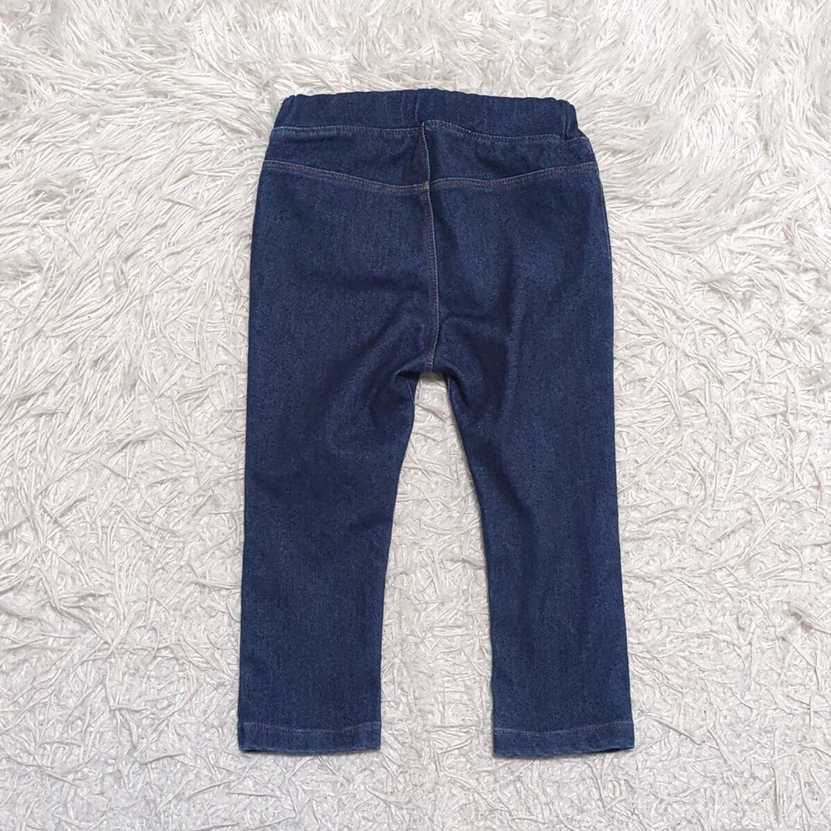 【送料無料】無印良品 ストレッチ パンツ 90cm ウエストゴム ベビー 子供服の画像2