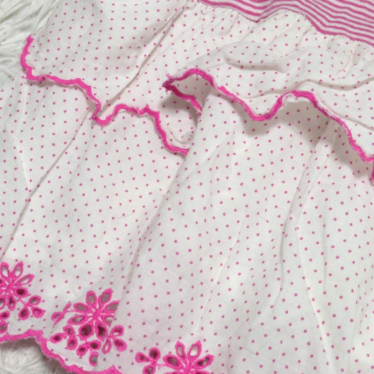 【送料無料】babygap ベビーギャップ ノースリーブ ワンピース 80cm ピンク ベビー 子供服の画像4