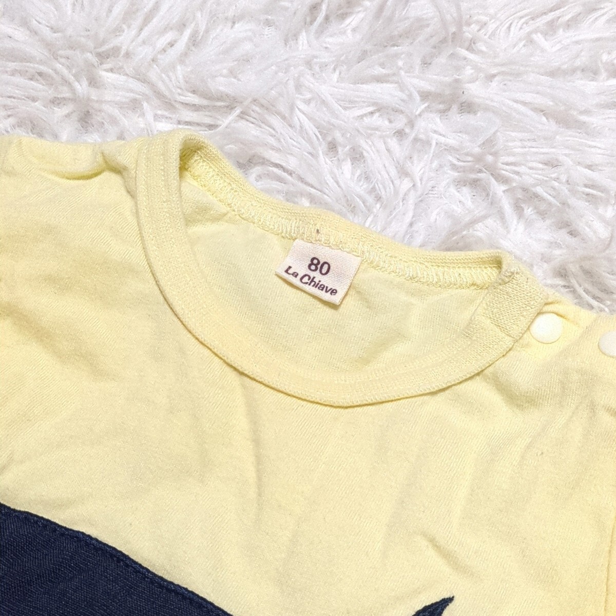 【送料無料】La Chiave ラキエーベ 半袖 Tシャツ 80㎝ キムラタン ベビー 子供服の画像3
