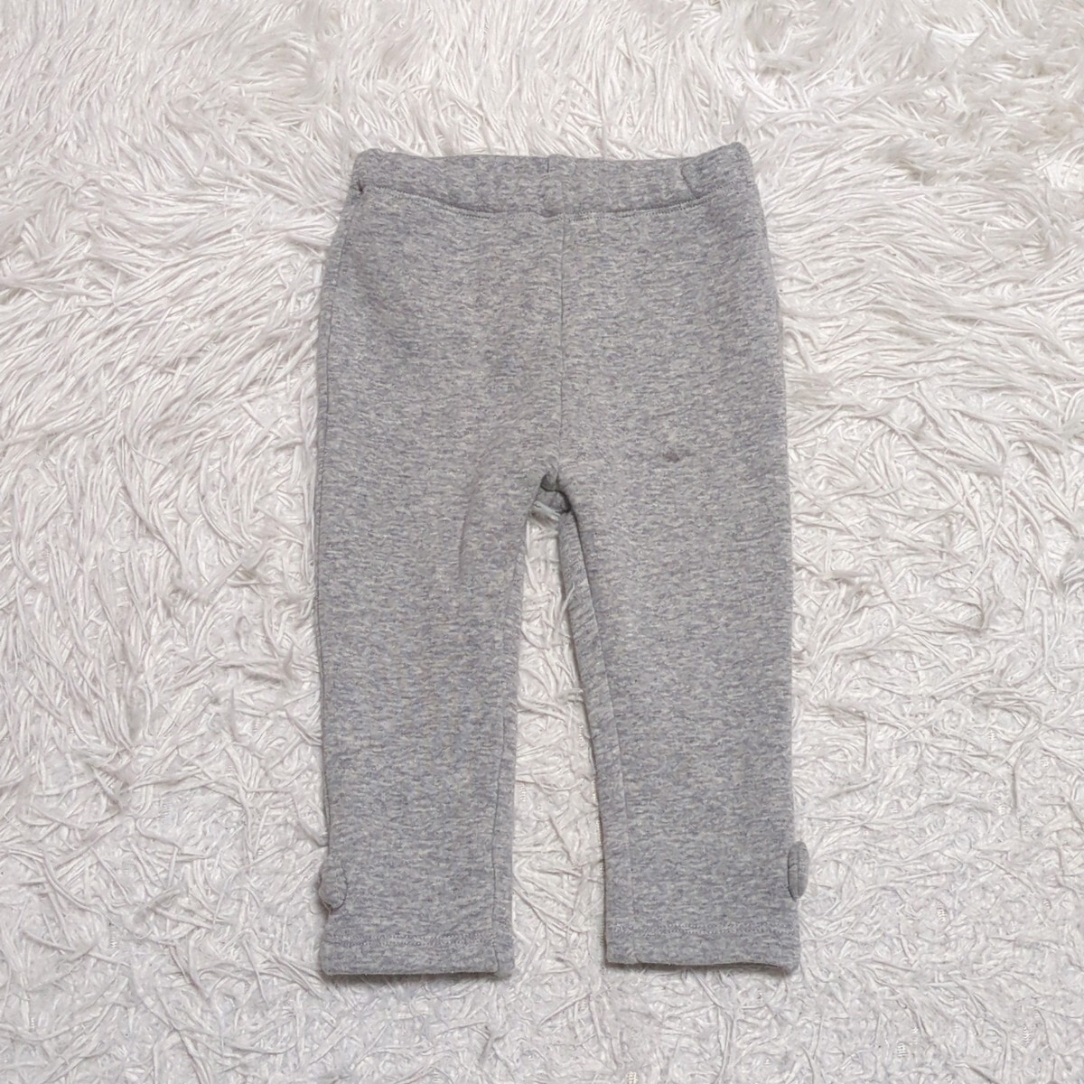 【送料無料】MIKIHOUSE ミキハウス スウェット パンツ 80㎝ グレー リボン ベビー 子供服の画像1