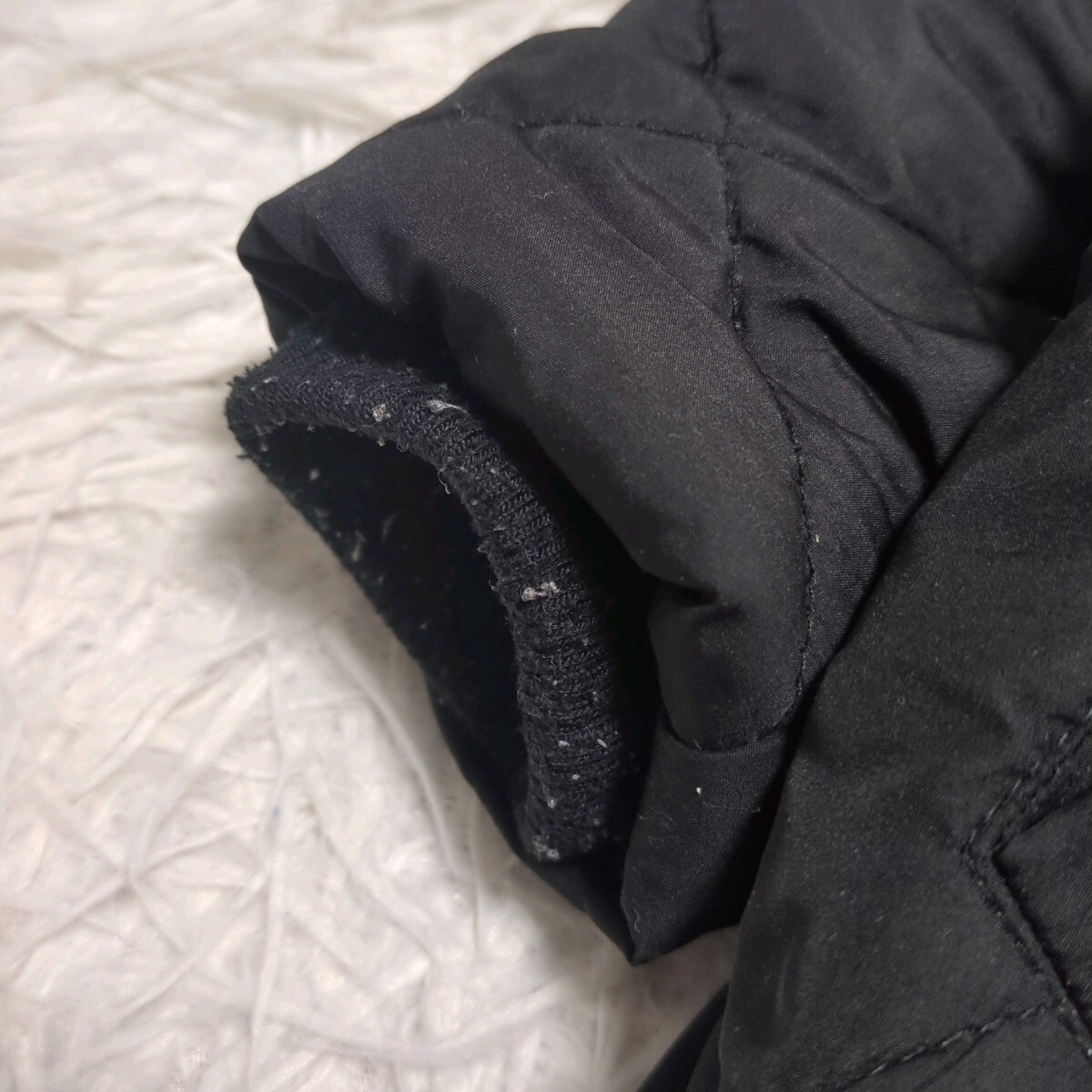 【送料無料】Petitmain プティマイン ジャケット アウター 80㎝ フード取り外し可 黒 ベビー 子供服の画像5