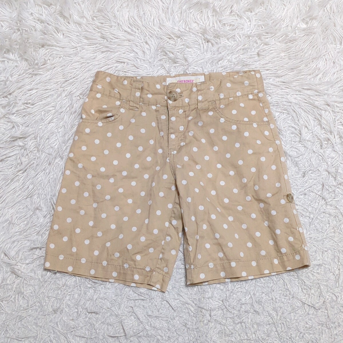 [ free shipping ]CHEROKEE short pants show bread 140cm polka dot dot Kids child clothes 