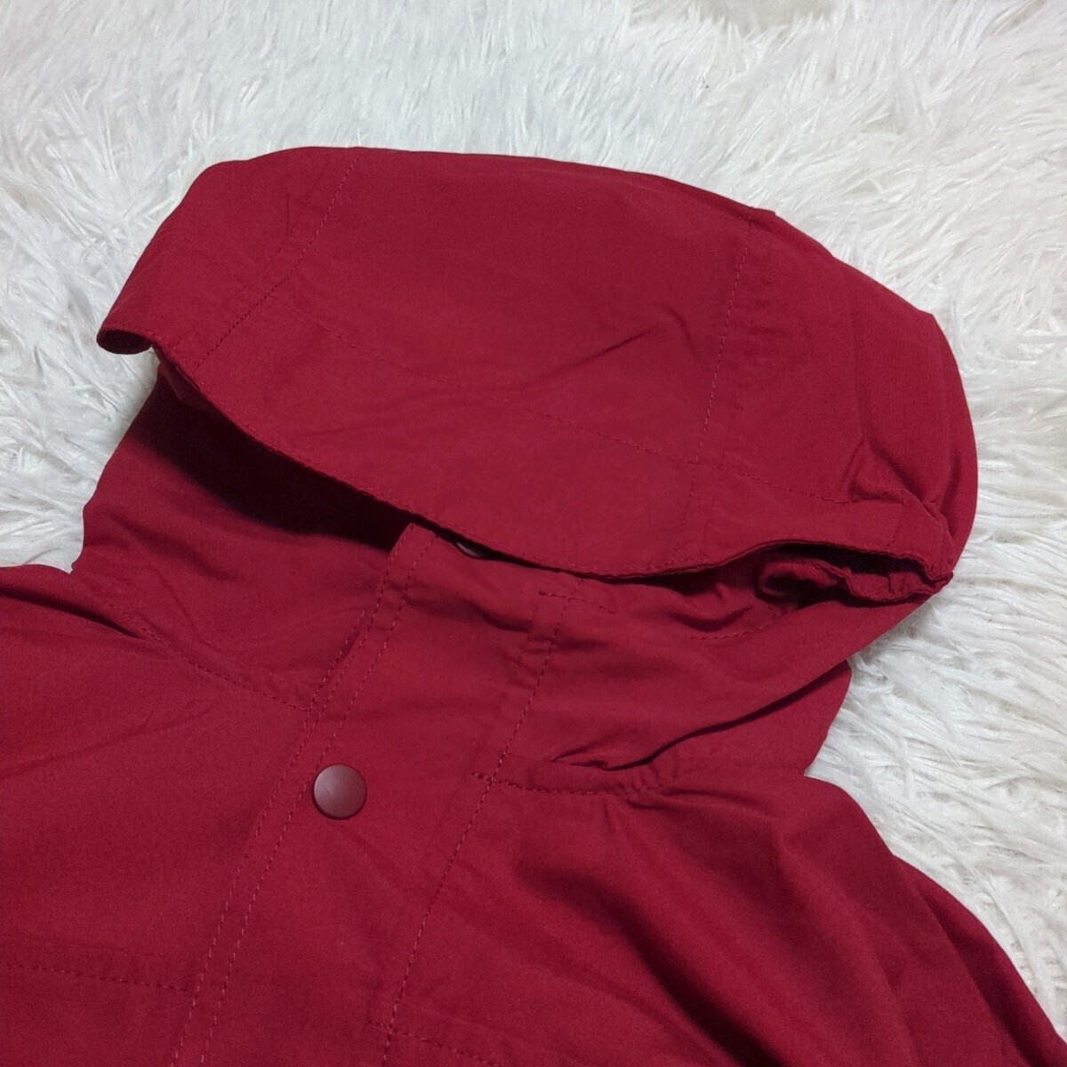 【送料無料】quotiusefith　フィス　マウンテンパーカー　羽織り　100cm　赤　キッズ　子供服_画像3