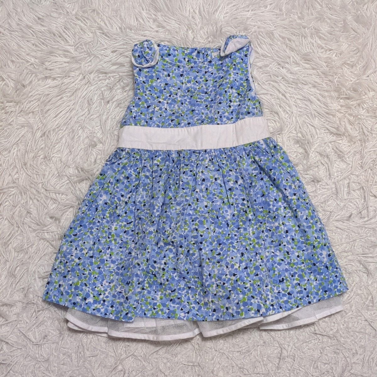 【送料無料】MAGGIEZOE　ノースリーブ　ワンピース　24month　花柄　ベビー　子供服_画像2