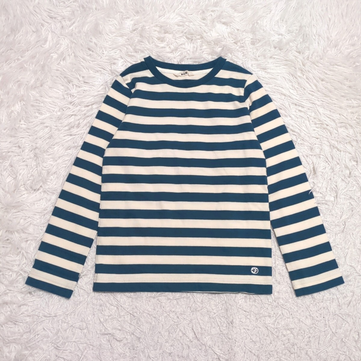 [ free shipping ]FITHfis long sleeve long T 130. border Kids child clothes 