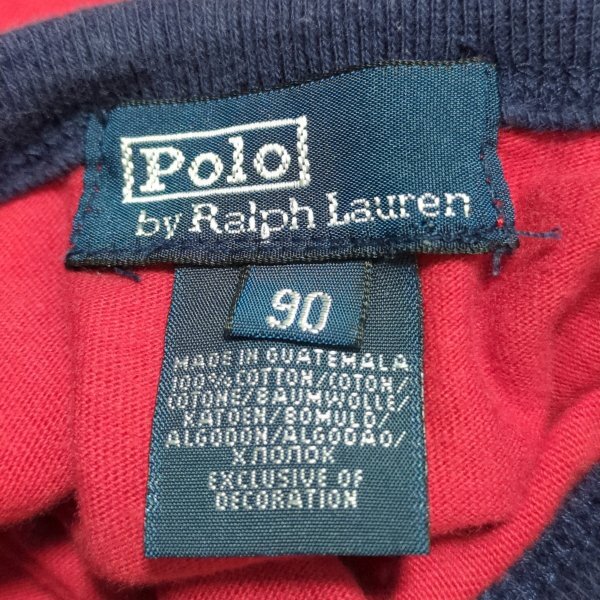 【送料無料】RalphLauren ラルフローレン 半袖 Tシャツ 90㎝ ロゴ ベビー 子供服の画像5