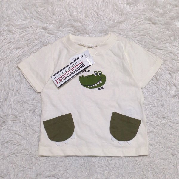 【送料無料】タグ付き未使用 BOOGIESHOCK 半袖 Tシャツ 90㎝ ベビー 子供服の画像1