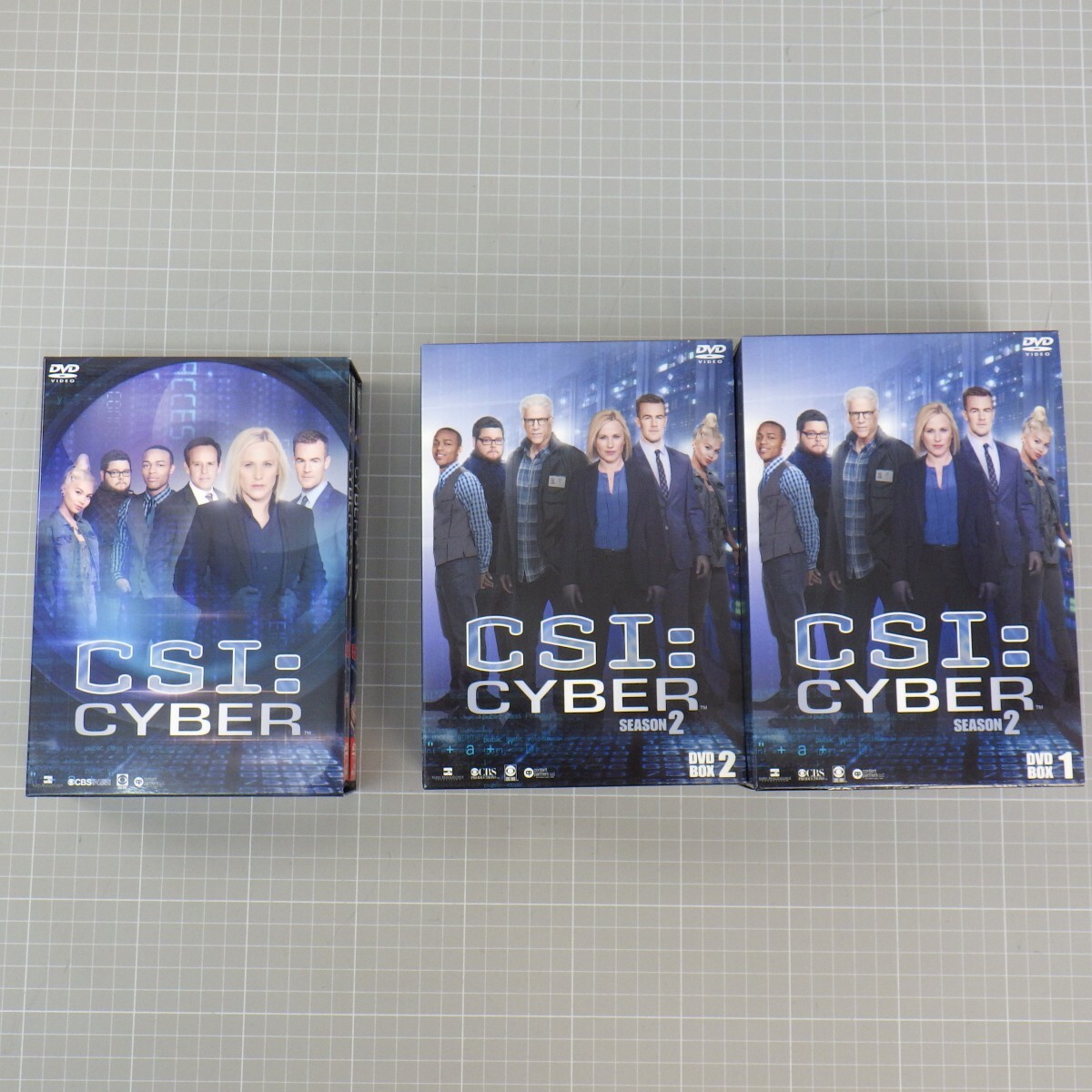 CSI:CYBER サイバー/シーズン1-2 全15巻 全2シーズン シリーズ完結セット/DVD 3BOX/CSI:科学捜査班/コレクションボックス/海外ドラマ　80_画像1