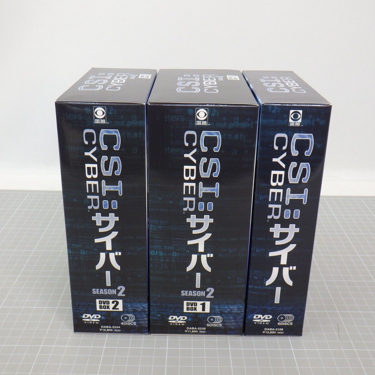 CSI:CYBER サイバー/シーズン1-2 全15巻 全2シーズン シリーズ完結セット/DVD 3BOX/CSI:科学捜査班/コレクションボックス/海外ドラマ　80_画像2