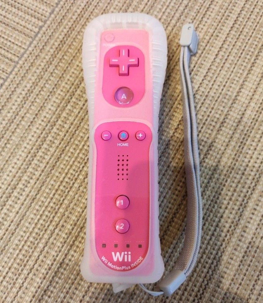 Wiiリモコンプラス セット割引 ピンク 動作確認済 任天堂 nintendo モーションプラス