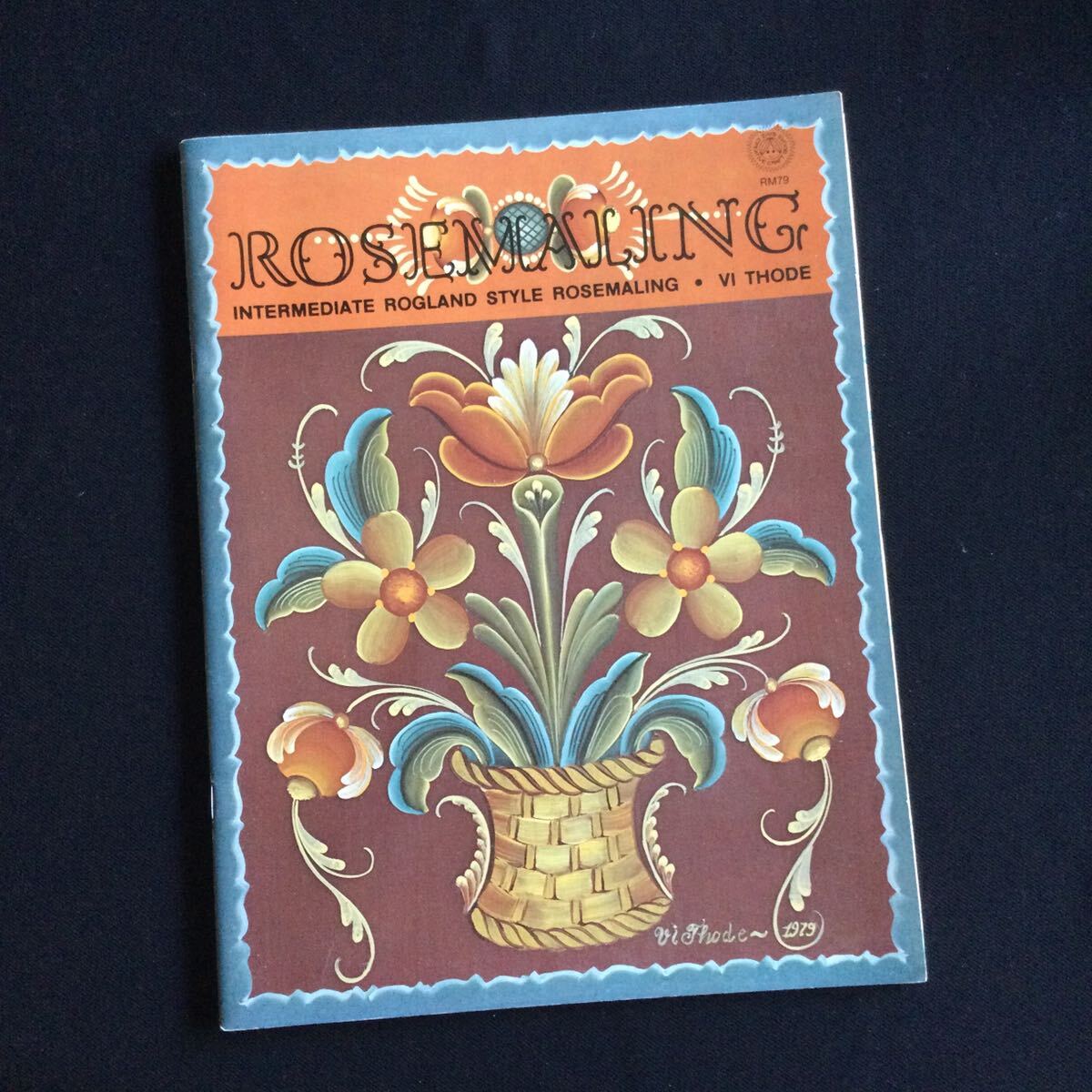Rosemaling トールペインティング　図案集　洋書　ローズマリング　作品集_画像1