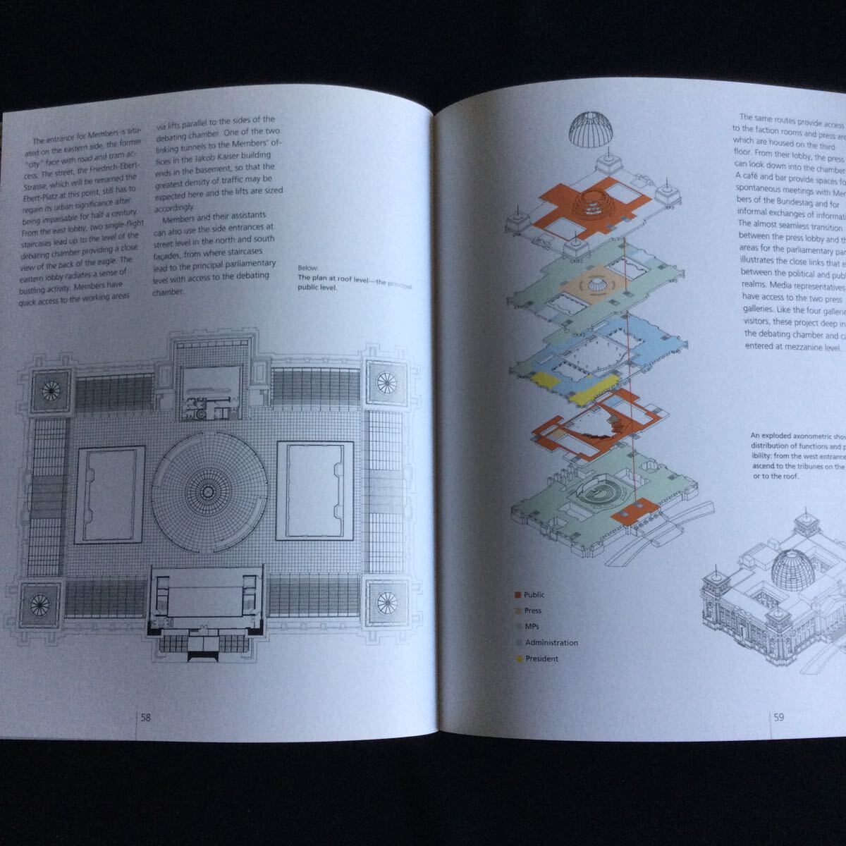 一部書込みあり　ノーマンフォスター　ドイツ　国会議事堂　建築　洋書　写真集　英語　Norman Foster_画像9