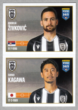 香川真司(セレッソ大阪)PAOKテッサロニキ Panini 2021_画像1