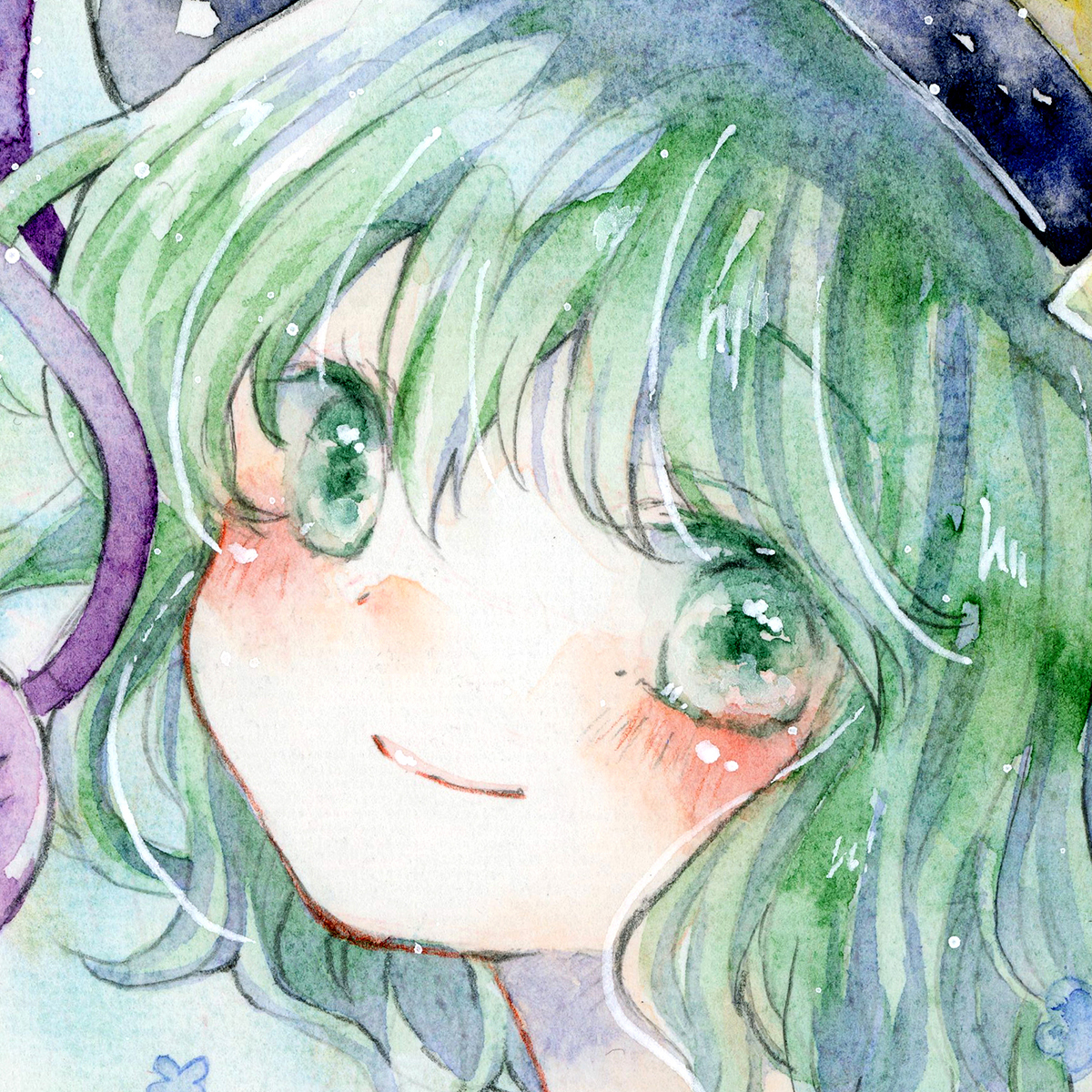 Yahoo!オークション - 東方project 古明地こいし 色紙 手描き Yahoo!オークション - 東方project 古明地こいし 色紙 手描き