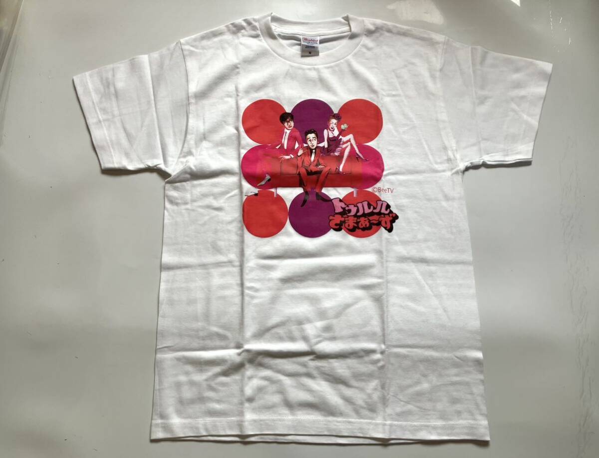 *tu Lulu ...~.turu..* T-shirt (M/ white /..-./ summer z/... super /turu..*/ Novelty )