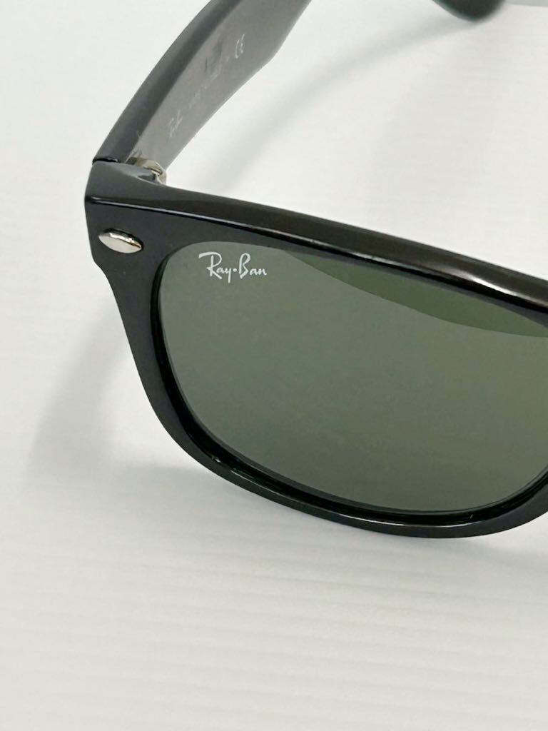  прекрасный товар RayBan RayBan NEW WAYFARER новый Wayfarer солнцезащитные очки RB 2132-F 901 52*18 3N